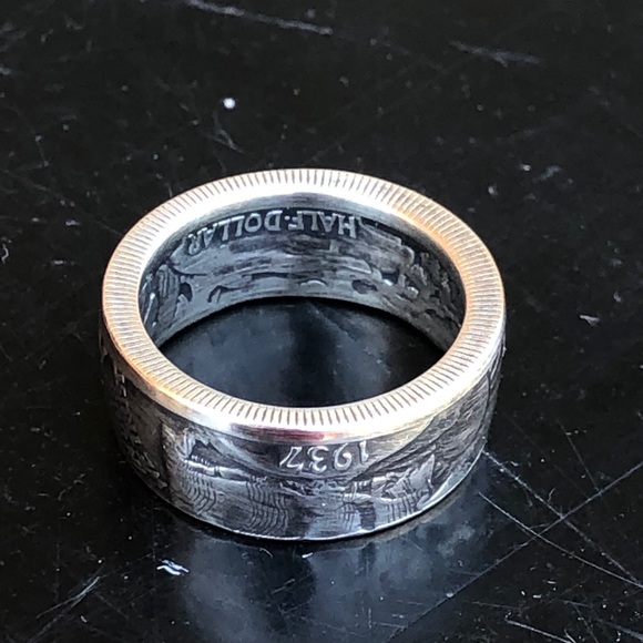 COPY - WalkingLibertyHalf $ Silver90%Coin RingSiz… - Picture 8 of 8